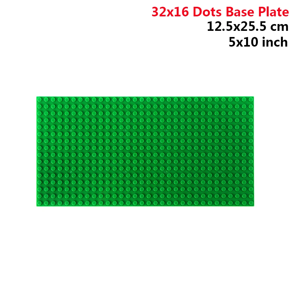 32x32 32x16 kropek klasyczne klocki płyta podstawowa MOC DIY małe rozmiary cegieł części do figurek miejskich zabawki dla dzieci