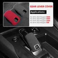 Para Peugeot 3008 5008 GT 2016 2017 2018 2019 2020 2021 2022 2023 perilla de Control Central cubierta de palanca de cambios ABS 508 2008 Accesorios