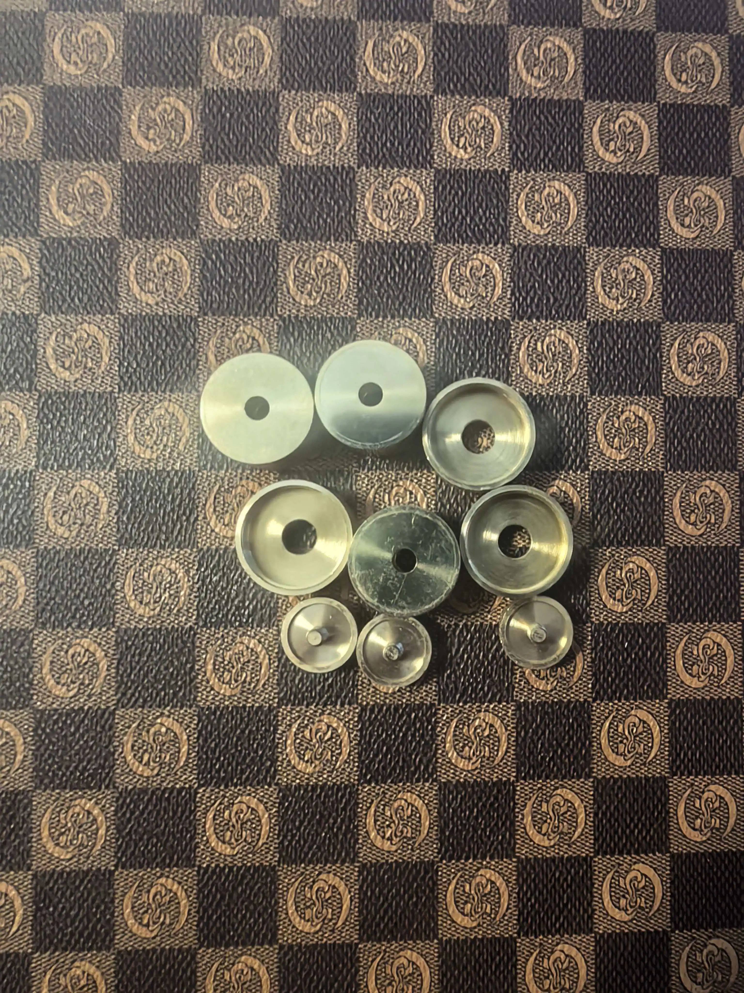 Trumpet partsTrumpet Valve Finger Buttons, Trumpet Parts, Musical Instrument Trumpet Accessories, TOP!-Golden, 1 Set