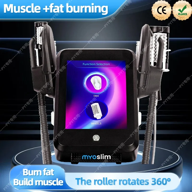 

2 In 1 EMS Body Sculpt Machine New 6500W RF Weight Loss Roller Massage Fat Create Perfect Curve Burn Fat Lift Hips Slimming Down