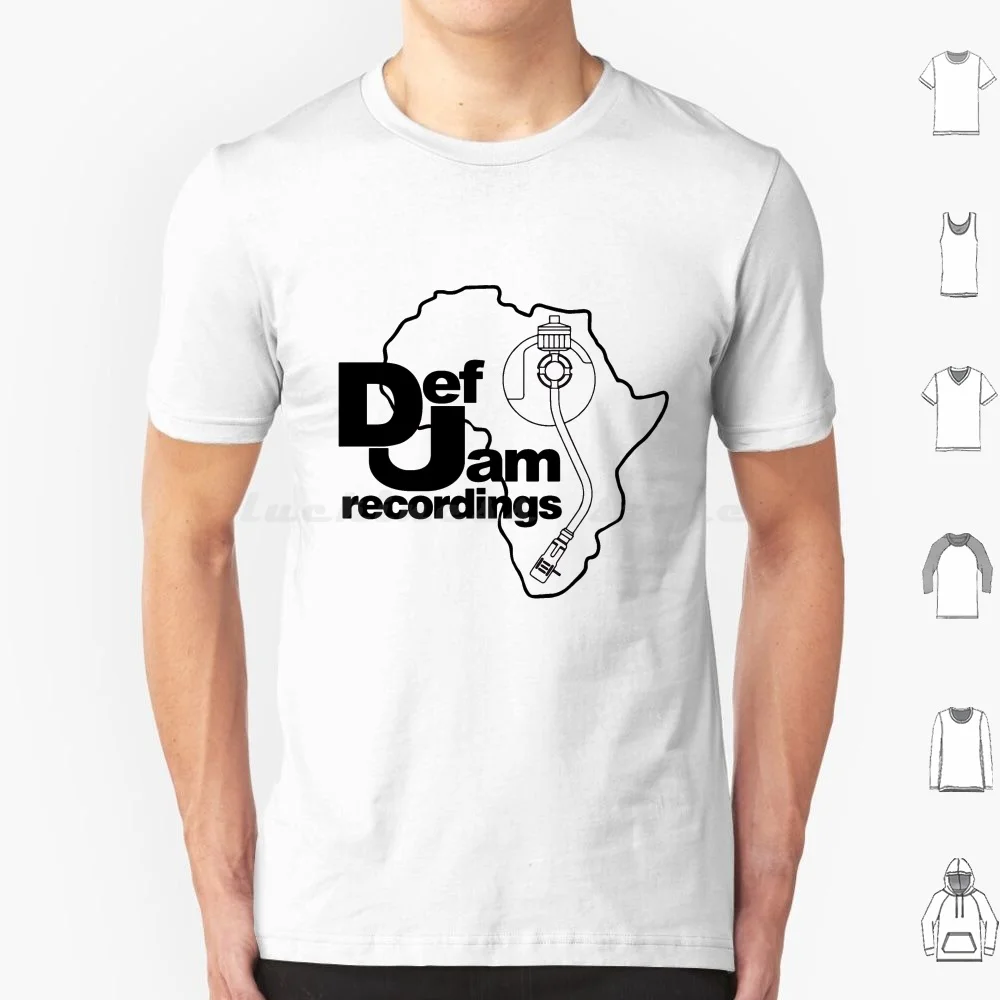 Nueva camiseta Def Jam grabaciones tamaño grande 100% algodón Def Jam grabaciones Hip Hop Def Jam grabaciones Def Jam Def Jam grabaciones