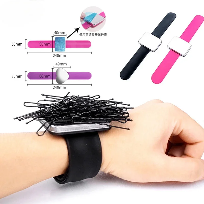 Silicone Magnet Wrist Magnet Bracelet Pat Magnetic Needle Suction Pat Tape