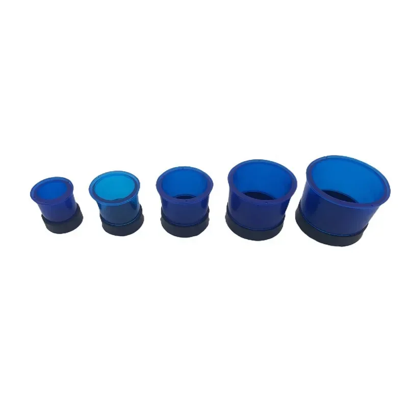Blue Plastic Model Embedding Ring Rubber Base Dental Material Dental Embedding Ring Denture Processing Centrifugal Casting Ring