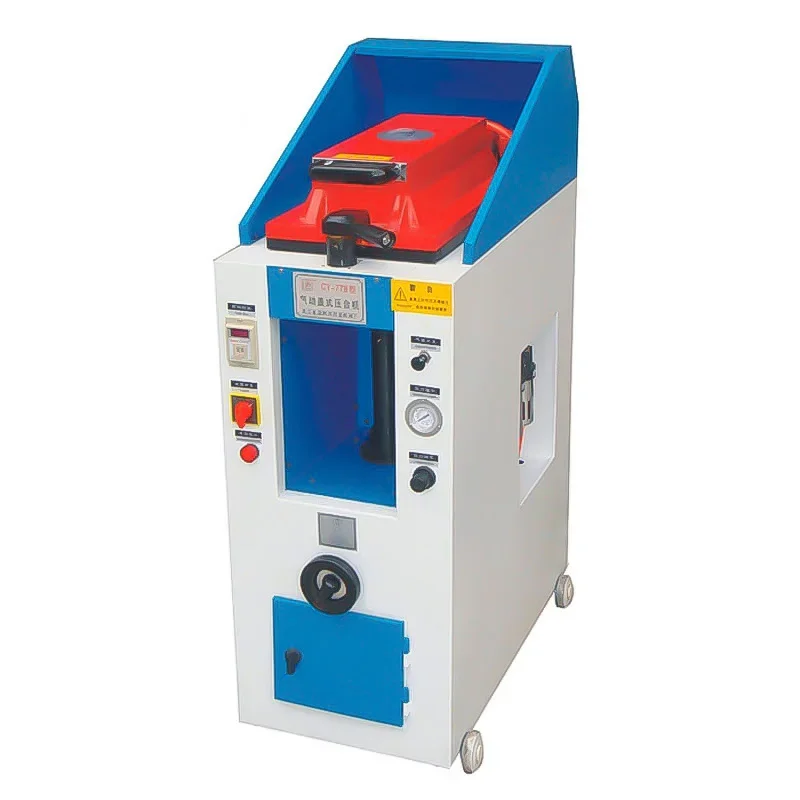 Tenghong TH-586-19 Shoe making manual footwear sole attaching pressing machine pneumatic shoe sole press machine