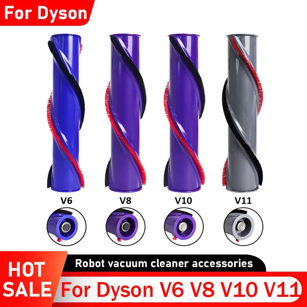 ل دايسون V6 V7 V8 V10 V11 فرشاة لفة استبدال عدة متوافق اللاسلكي فرشاة تنظيف رئيس فرشاة بار الأسطوانة جزء