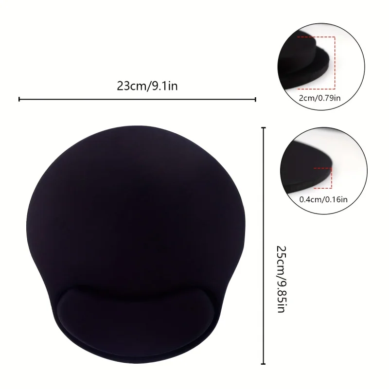 1PC Comfort EVA Protect Wrist Mouse Pad Soft Sponge Mouse Pad Computer Game Convenient Mouse Pad Cute Desk Accessories Gaming