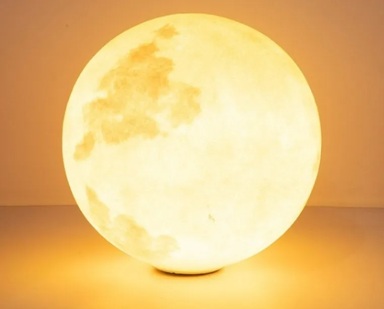 

Hotel Stone Waterproof Light Ip65 Waterproof Led Wall Lamp Moon Light Touch Dimmable Led Garden Light