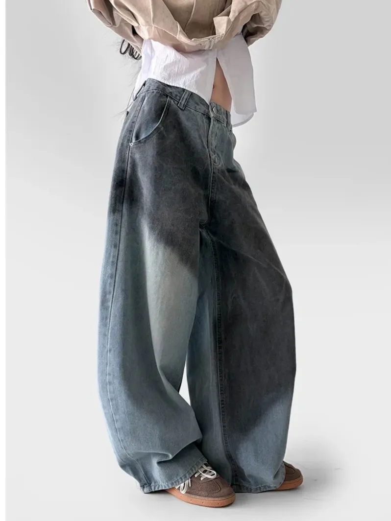 الرجعية adient تشويه تصميم عازمة سكين السراويل النسائية الشتاء عالية الخصر Waed الجينز السراويل الطويلة الكورية Sle الشارع الشهير #1