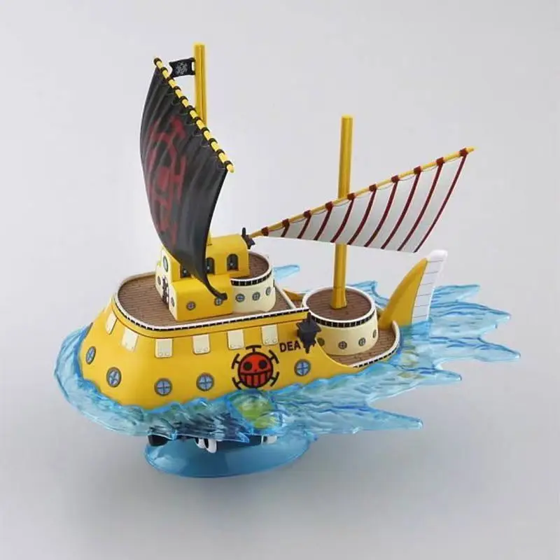 بانداي حقيقية قطعة واحدة مجموعة السفينة الكبرى قانون القلب القراصنة القطبية تانغ الغواصة نموذج قابل للبناء-زخرفة سطح المكتب أنيمي