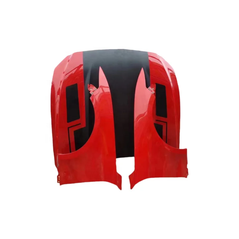 

Advanced Hood Mudguard for Mustang-Durable Steel Material Protection & Decoration Used Condition Fits 1st Gen Models