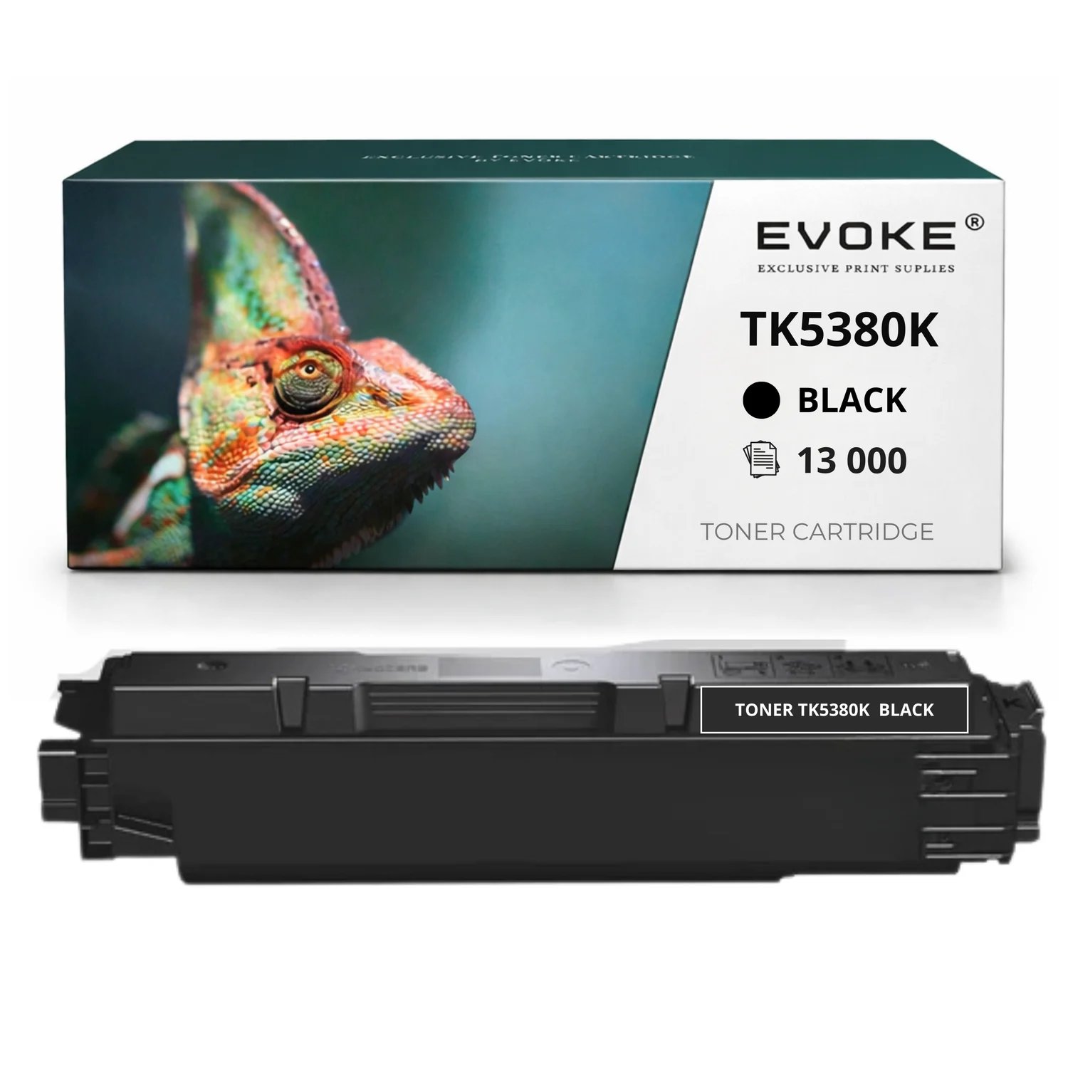 Evoke Compatibele Toner voor Kyocera Tk5380 K Tk5380K Tk-5380K 1T02Z00Nl0Bk Zwart 13000 Pagina's Ecosys Ma4000Cifx Ma4000Cix