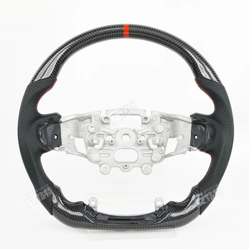 For Ford Ranger Raptor Dry Carbon Fiber Sport Steering Wheel (Pickup Special, Modified Upgrade Part)