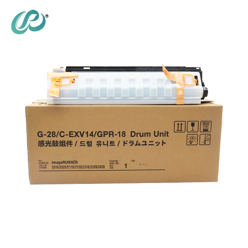 1pcs G-28 GPR-18 C-EXV14 Drum Unit for Canon IR2016 2016J 2020 2020J R2116 2420 2320J 2116 Imaging Unit Copier Spare Parts