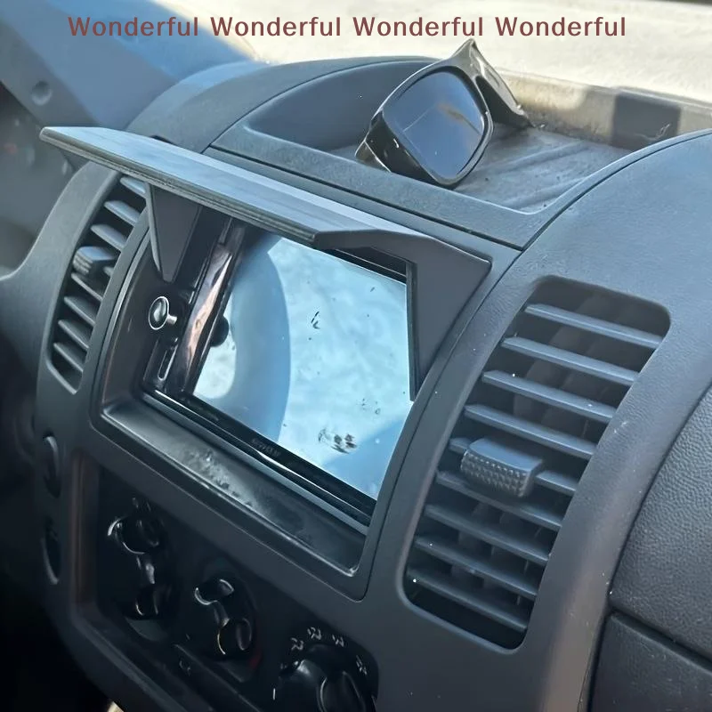 Sun Visor For Car Audio Screen Unit For Transporter T5 Sunlight Protection Accessory For In-Car