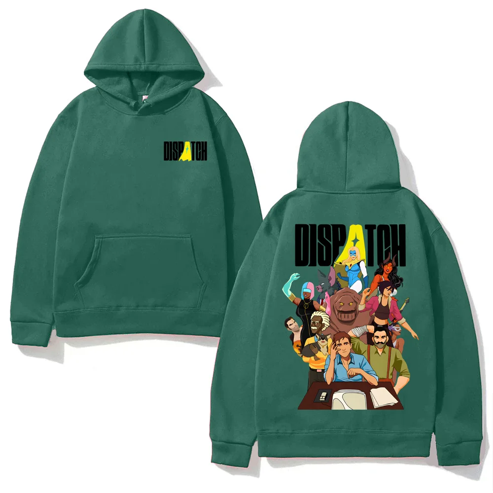Sudaderas con capucha con estampado de juego de despacho, sudadera con estampado de Anime para Otoño/Invierno, sudadera con capucha suave de lana de dibujos animados con capucha