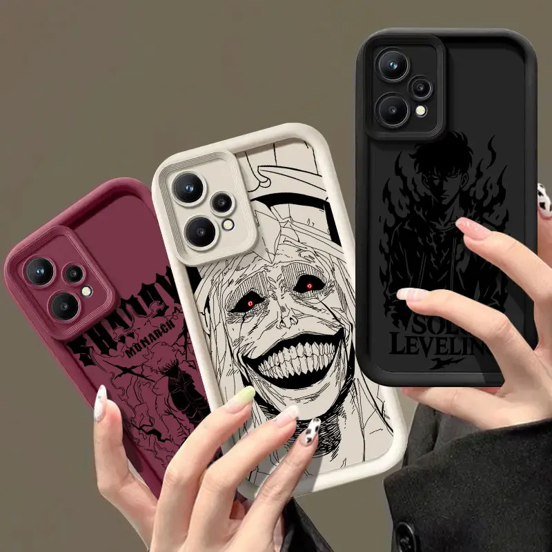 

Solo Leveling ARISE Cool Phone Case For Realme 8 11 14 12 13 Pro Plus C31 C33 C35 C21Y C55 C63 C65 C67 C71 C75 GT 3 6 NEO5 Cover