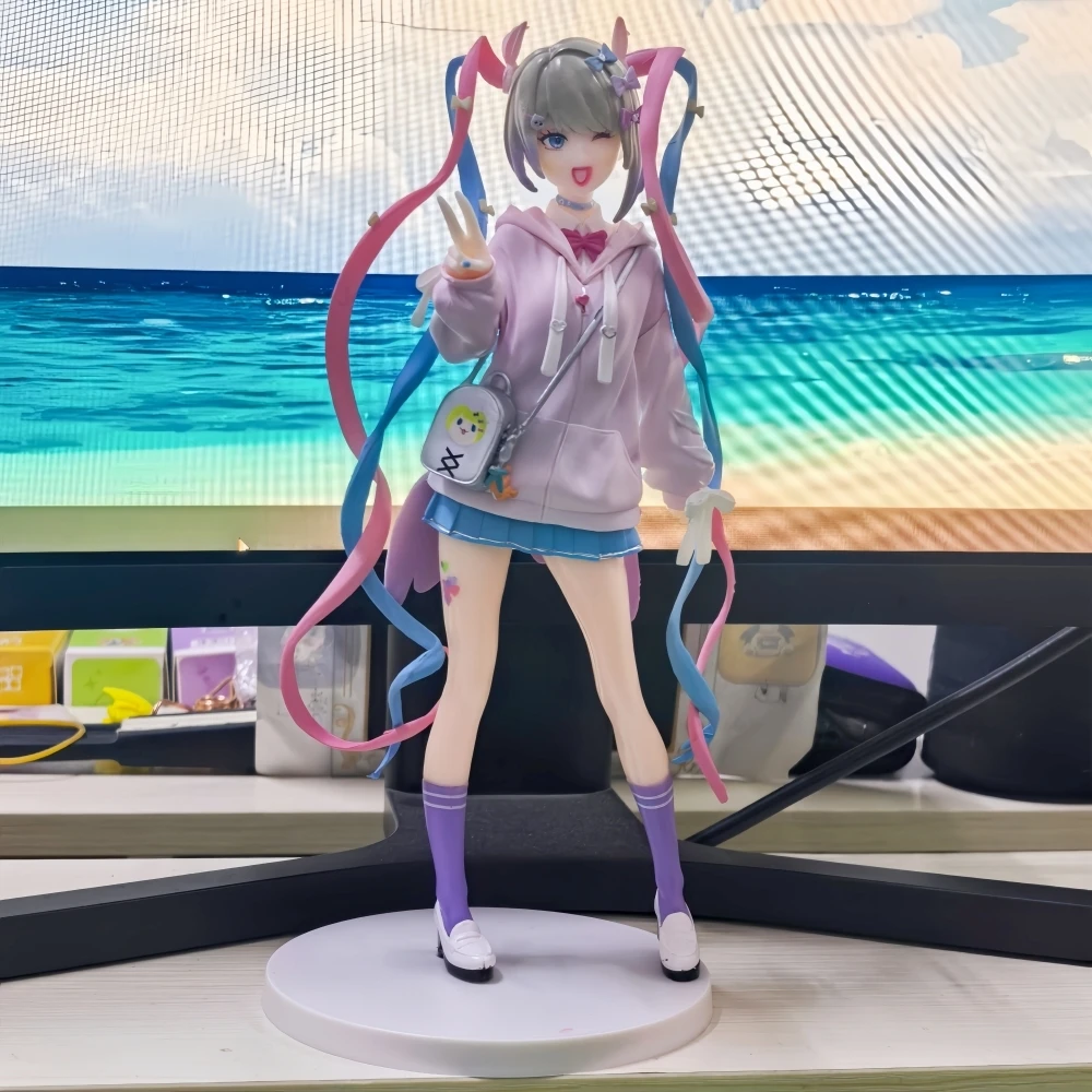 مضحك الفرح جديد المحتاجة فتاة جرعة زائدة الشكل المنبثقة موكب كانجيل عمل أرقام الظاهري Uploader البلاستيكية جمع نموذج الحلي لعبة #5