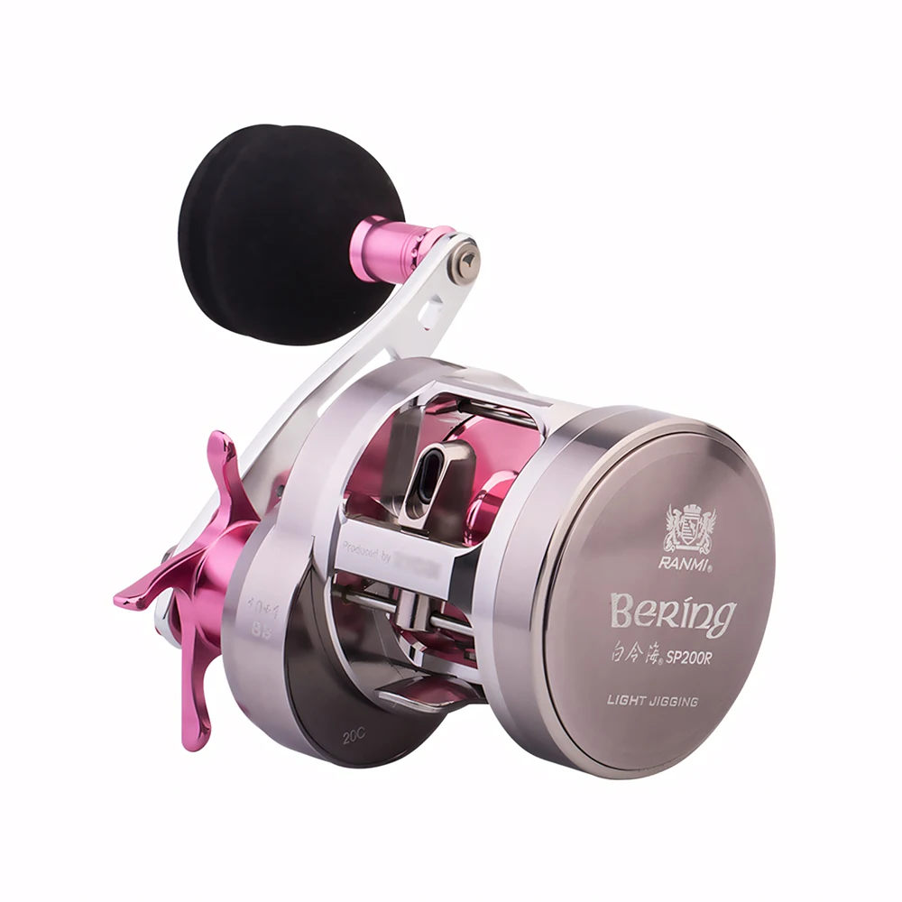 RANMI BERING SP200 Slow Jigging Fishing Reels Trolling Reel Sea Fishing   Ocean Boat Fishing Reels 10+1 BB  Max Drag 12 kg