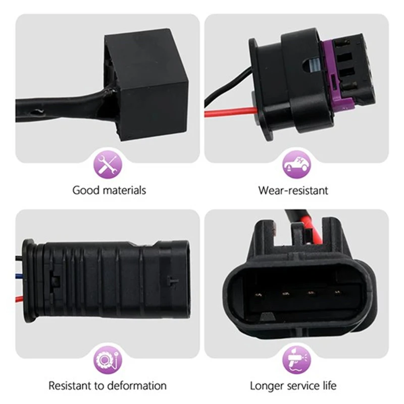 2 pces novo chicote de desvio do sensor do armário para jeep wrangler jl gladiador jt 2018-2023 peças de reposição Z-LKR-OEM