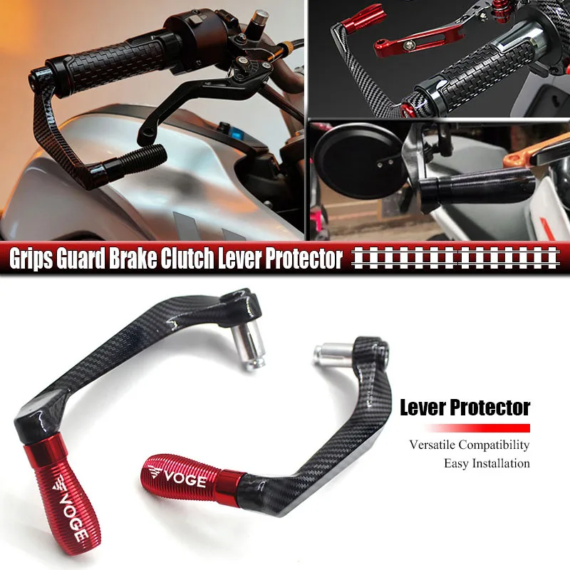 Motorcycle CNC Handlebar Grips Brake Clutch Levers Guard Protector For Loncin VOGE 150R 180R 300R 500R 300AC 500DS 500AC LX650