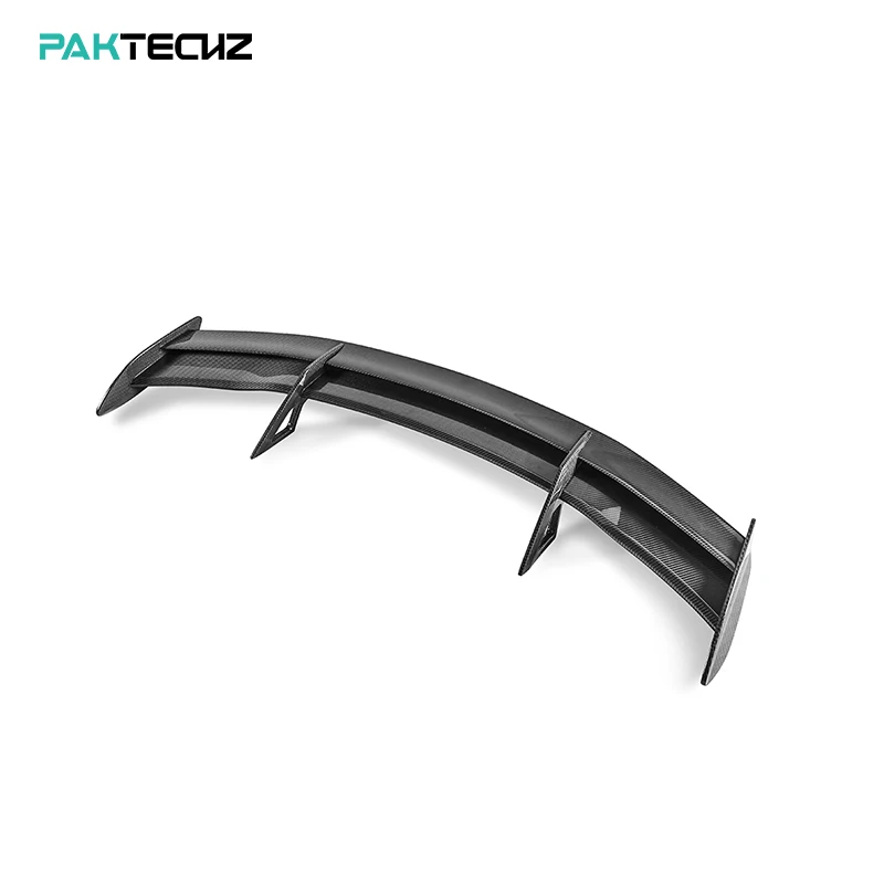 Paktechz Prepreg Dry Carbon Fiber Double Deck Trunk Spoiler Rear Wing for BMW M3 G80 M4 G82 G83