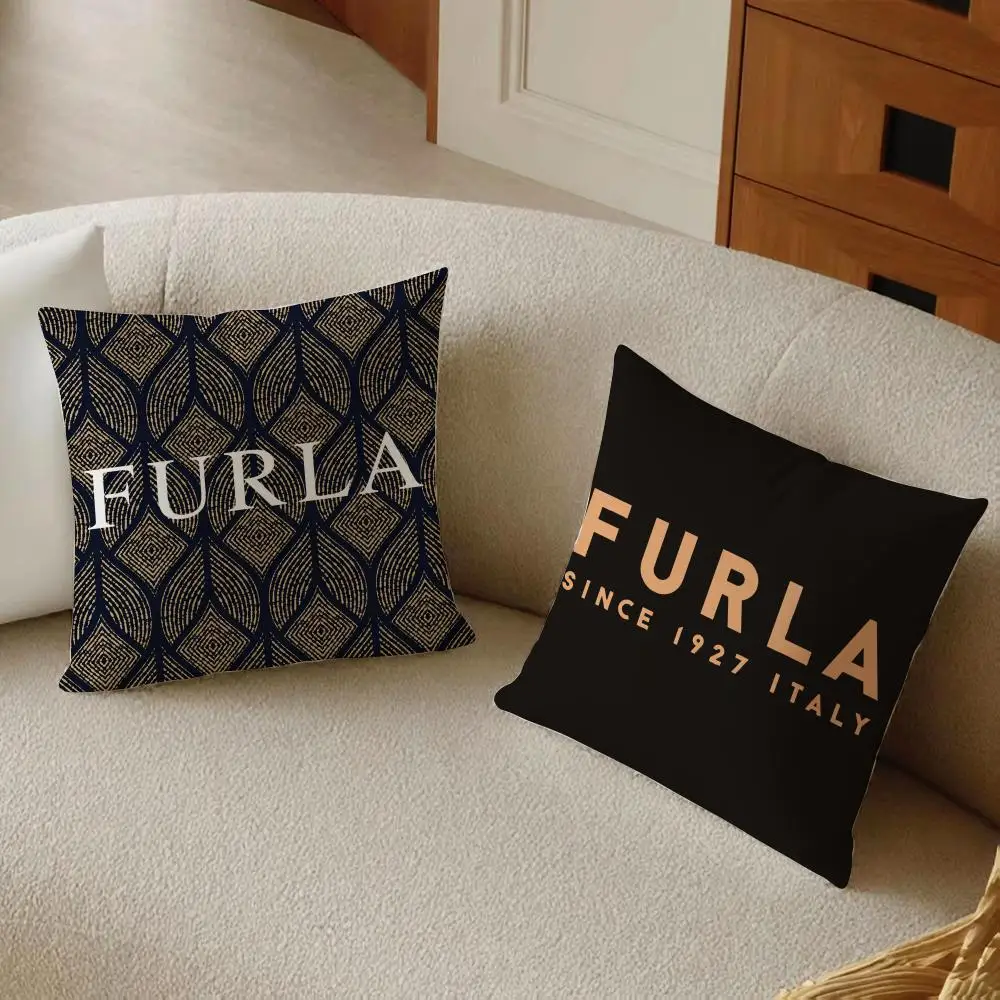 Furlaal Cushion Cover comfort Daily Washable Linen Soft  for Sofa Bed Home Room Decor