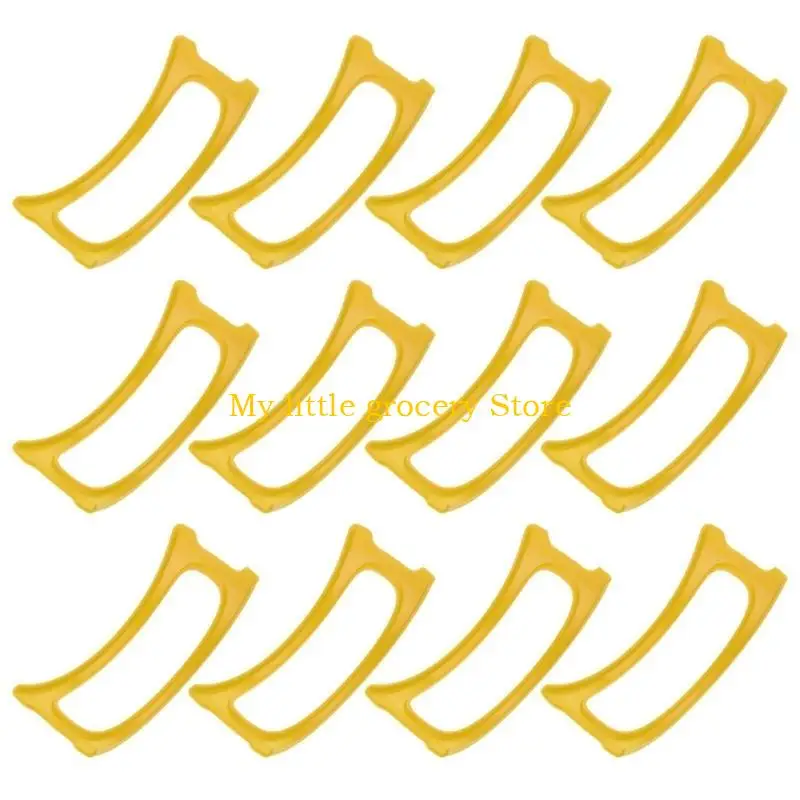 D5BD 6/12 Pcs Tacos Holder Stand Mexicans Pancake Rack Plastic Pallet Holder Kitchen Tool Holder Organizers Durable