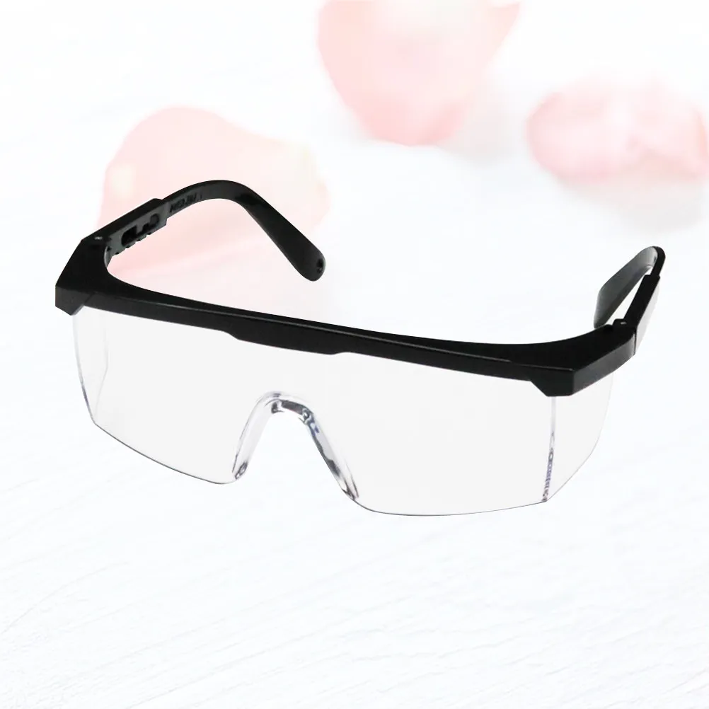 

Black Riding Goggles Adjustable Eye Protective Glasses Anti Sand Spray Protection Outdoor Glasses for Men Women Lightweight