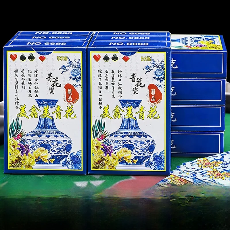 cartas-de-poker-de-porcelana-qinghua-reforcadas-88vip2-para-entretenimento-ao-ar-livre-e-salas-de-jogo