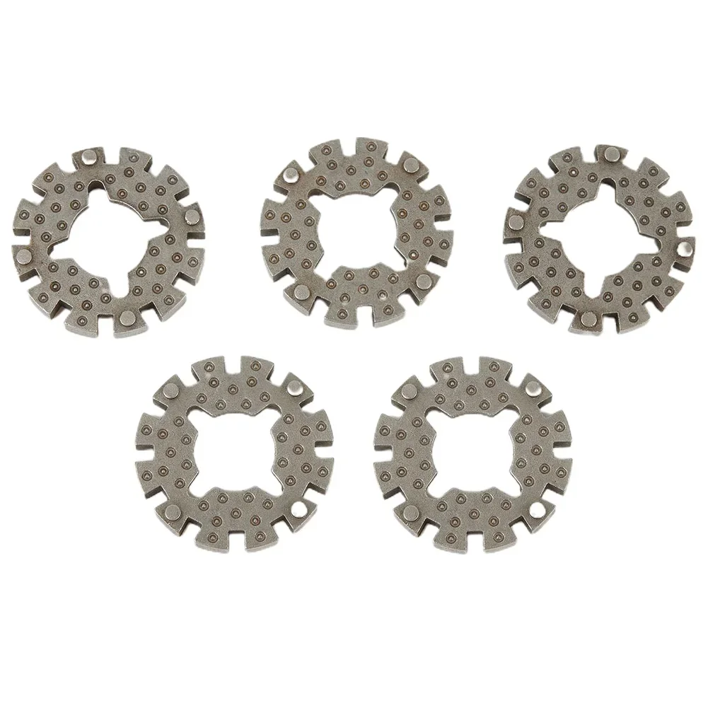 Messen Adapter Adapter Onderdelen 5 Stks Cirkelzaagblad Metaal Oscillerende Zaagbladen Oxidatie-Weerstand Tegen Staal Snelkoppeling