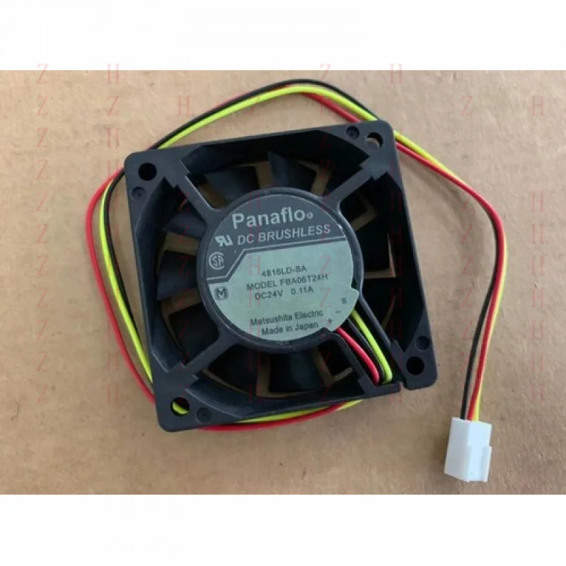 

XXZ для 1 шт. 3-контактный инверторный охлаждающий вентилятор FBA06T24H 6015 DC24V 0,11A