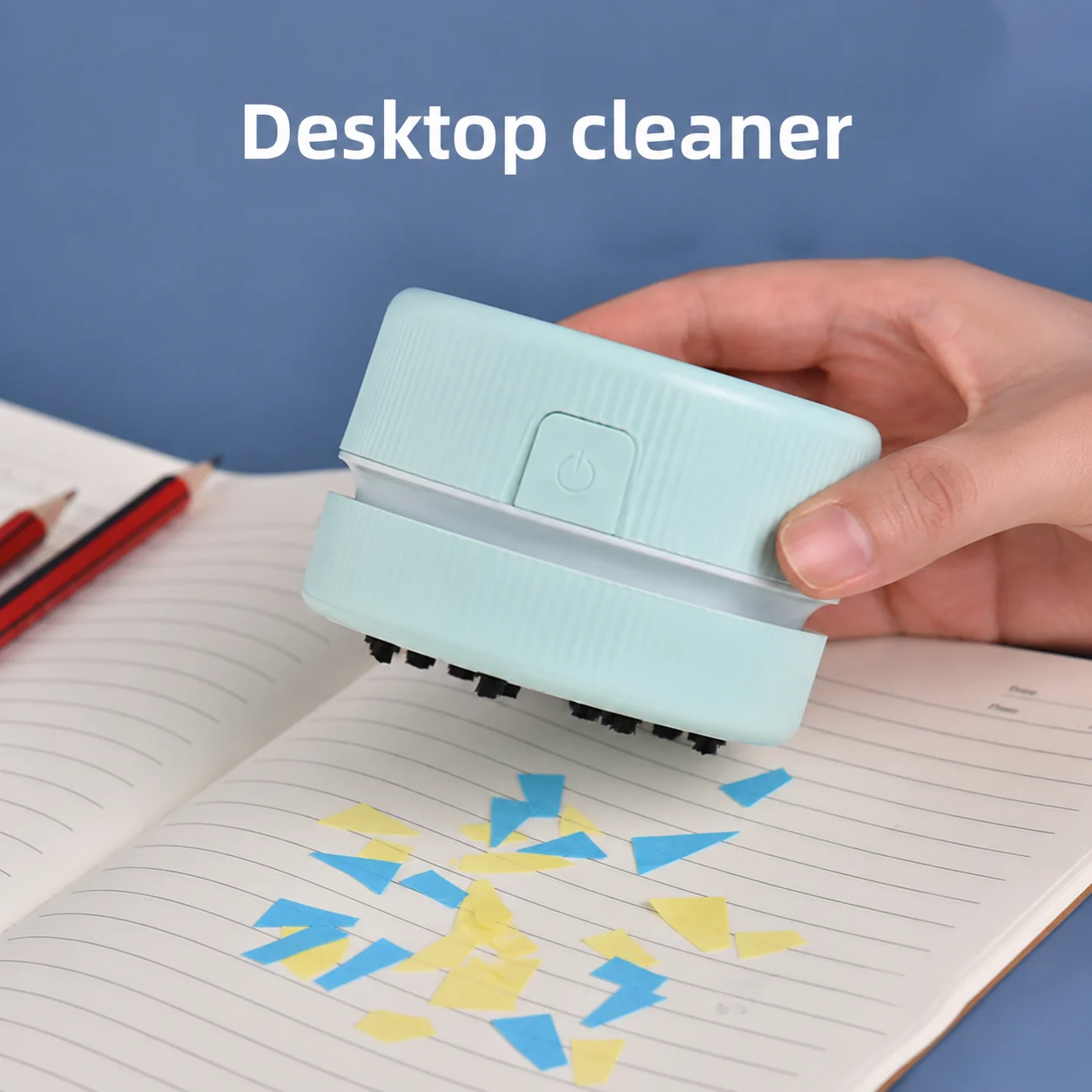 Mini Desktop Vacuum Cleaner For Eraser Dust - Mini Masaüstü Elektrikli Süpürge, Kırıntılar/Kağıt/Silgi Artıkları