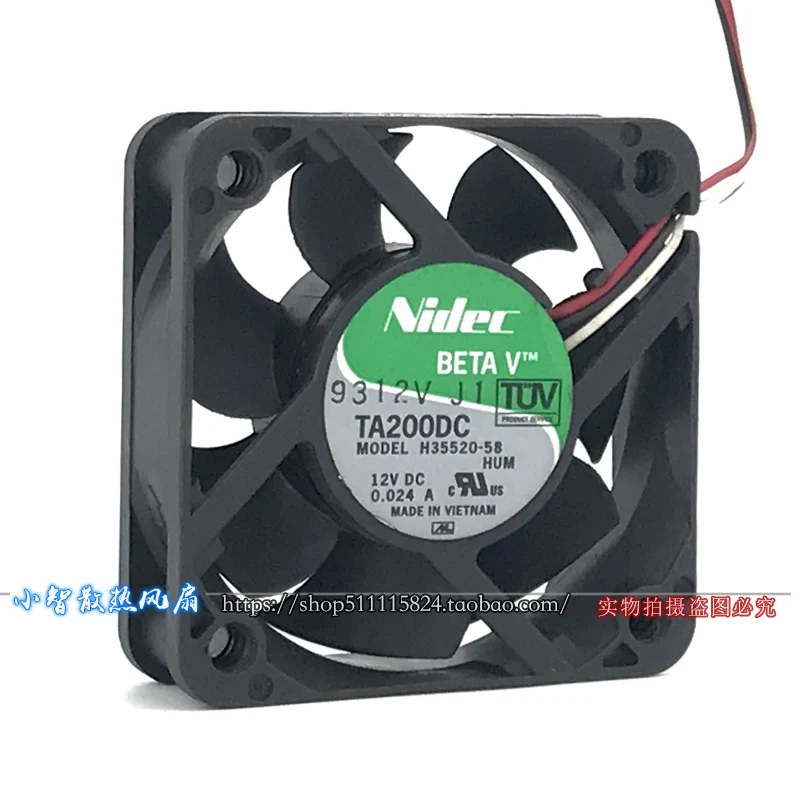 ORIGINAL H35520-58 12V 5015 50*50*15mm KIPAS PENDINGIN RADIATOR BARU