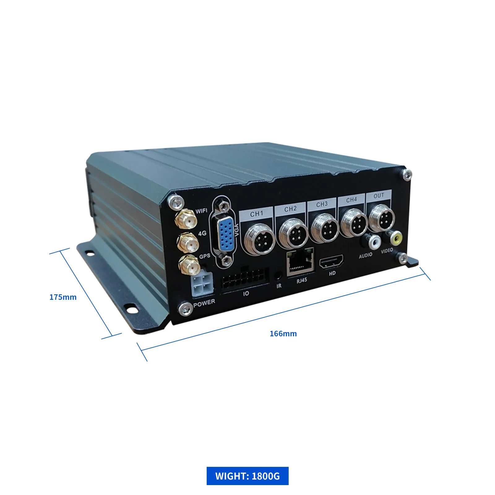 TVT Hohe Qualität AHD 1080p H.264 4 Kanal DVR ST9804 Digital Video Recorder Kamera DVR Mit GPS Wifi 4G HDD MDVR