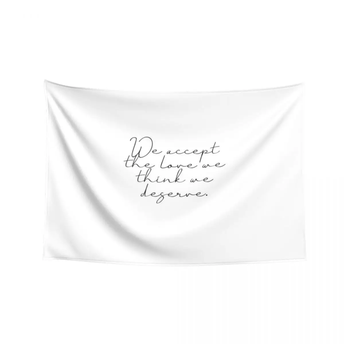

Perks of Being a Wallflower Quote Tapestry Anime Decor Decoration For Rooms Bed Room Decoration Tapestry