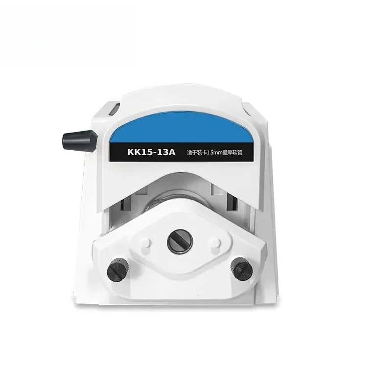 

High temperature resistant speed-variable peristaltic pump adjustable large flow