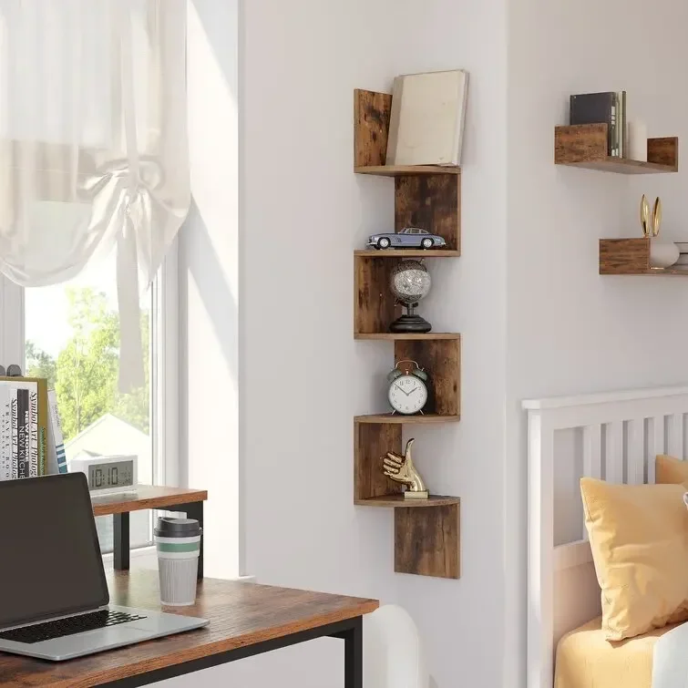

# Factory Price Modern Multi Functional Book Shelf Wall Mounted Wood Bookcases Modern #