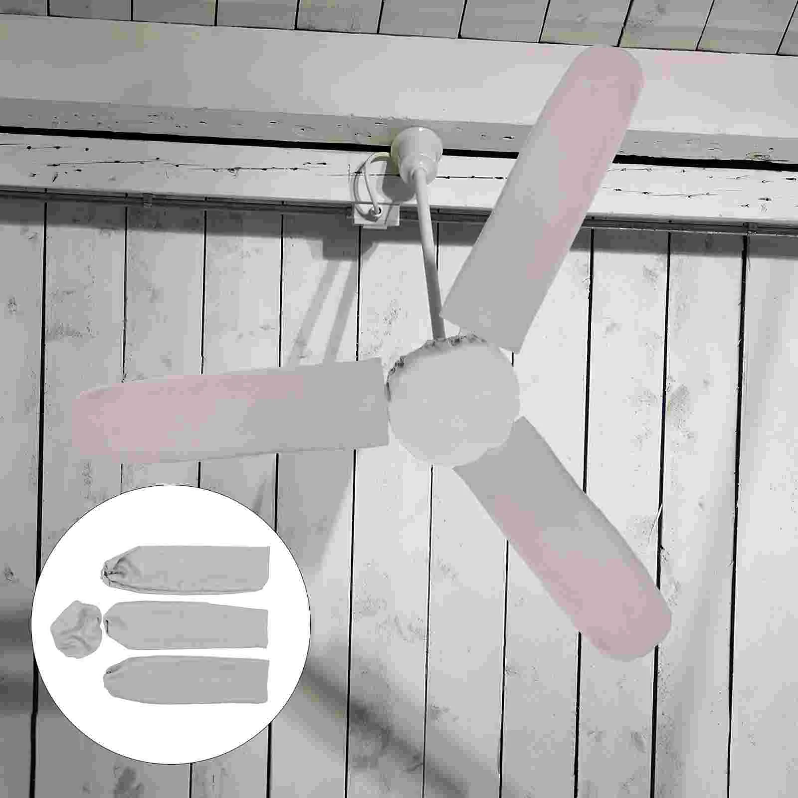 

Ceiling Fan Blade Dust Cover Covers Replacement Decorative Blades Decoration for / Sofa Air Conditioner