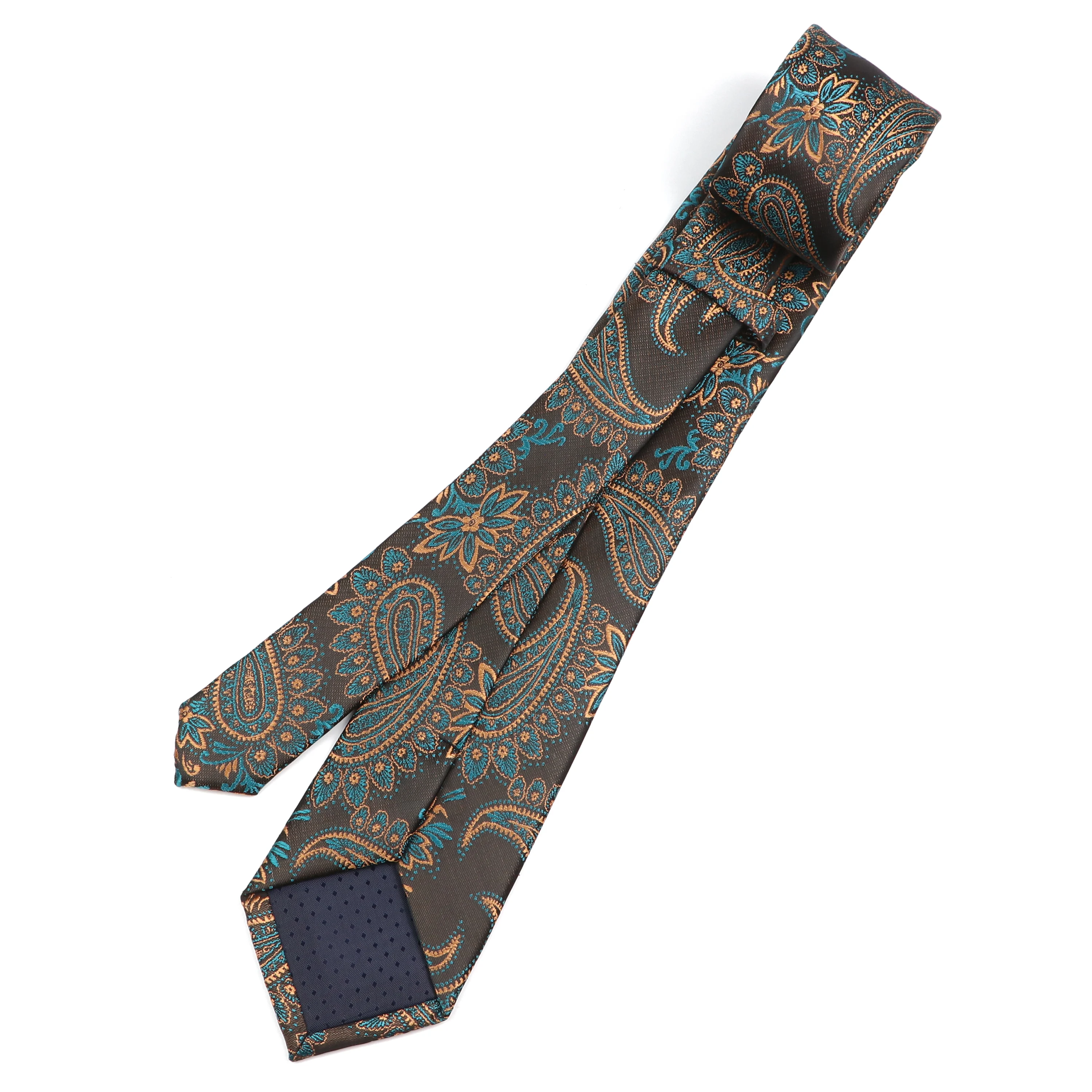 Gravatas de pescoço paisley masculino, gravata jacquard e conjunto quadrado de bolso, azul, vermelho, verde, luxo, festa de casamento, terno, diariamente