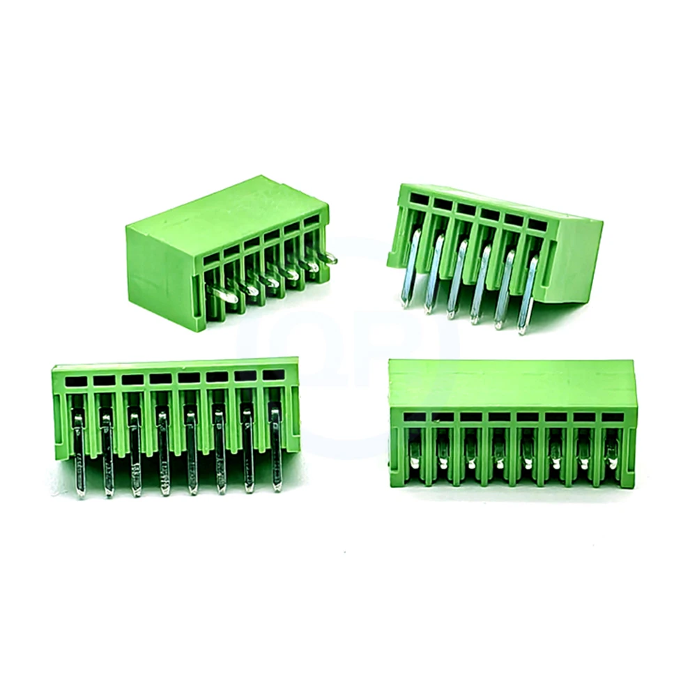 10 Pcs KF 2.54mm Pitch Plug-in Wiring Terminal 2EDGV 2EDGR 15EDGV/R Straight & Right Angle Pin 2-24Pin