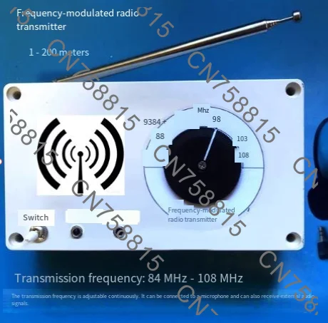 For Communication Equipment Testing Calibration，AM FM Radio Signal Generator Signal Source Wireless Transmitter