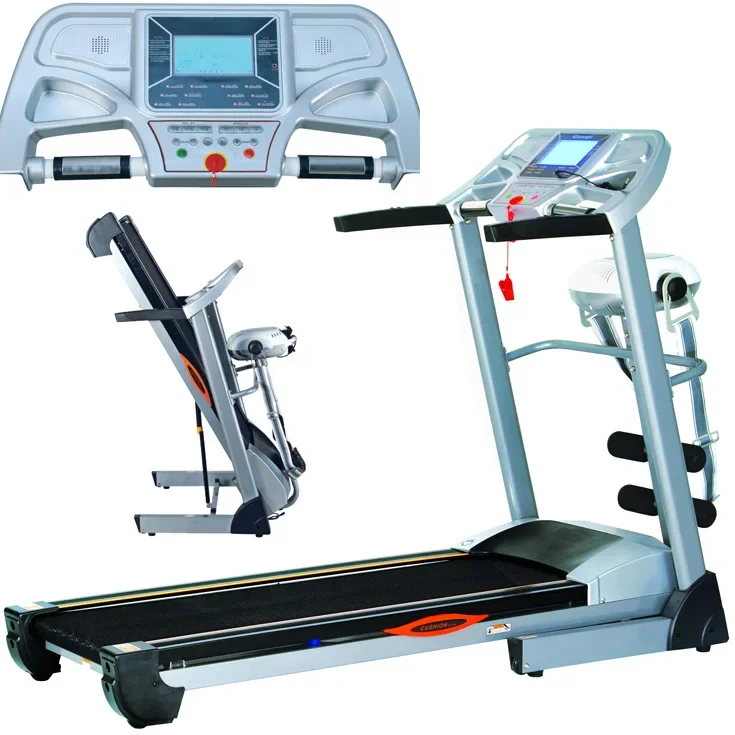 # Für GS-342D-B Deluxe Neues motorisiertes Fitness-Laufband mit Gleichstrommotoren Laufband mit Laptop-Tisch #