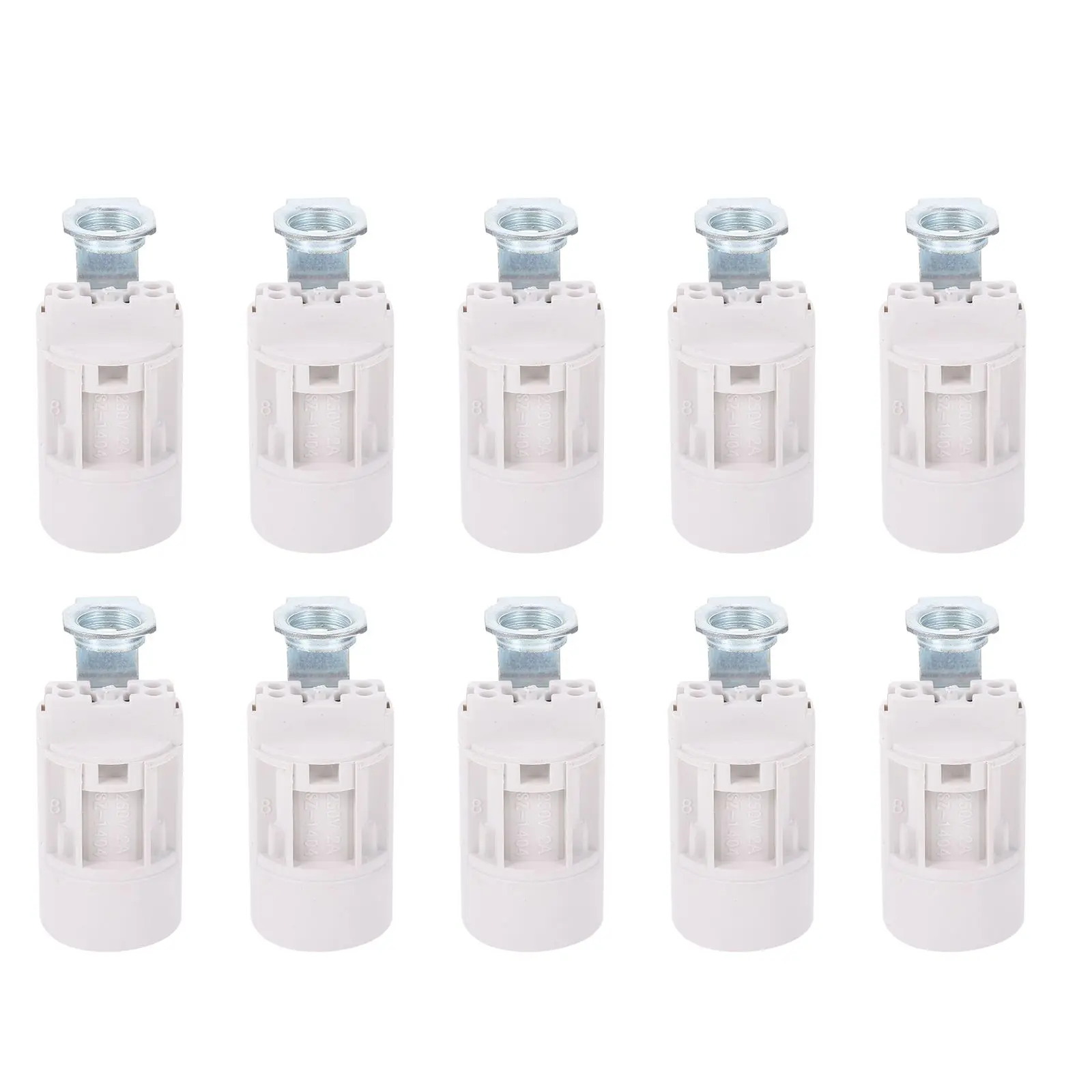 

E14 Lamp Base Candelabra Light Socket E14 Light Holder Bulb Lampholder Adapter Pendant Safe Durable Plastic