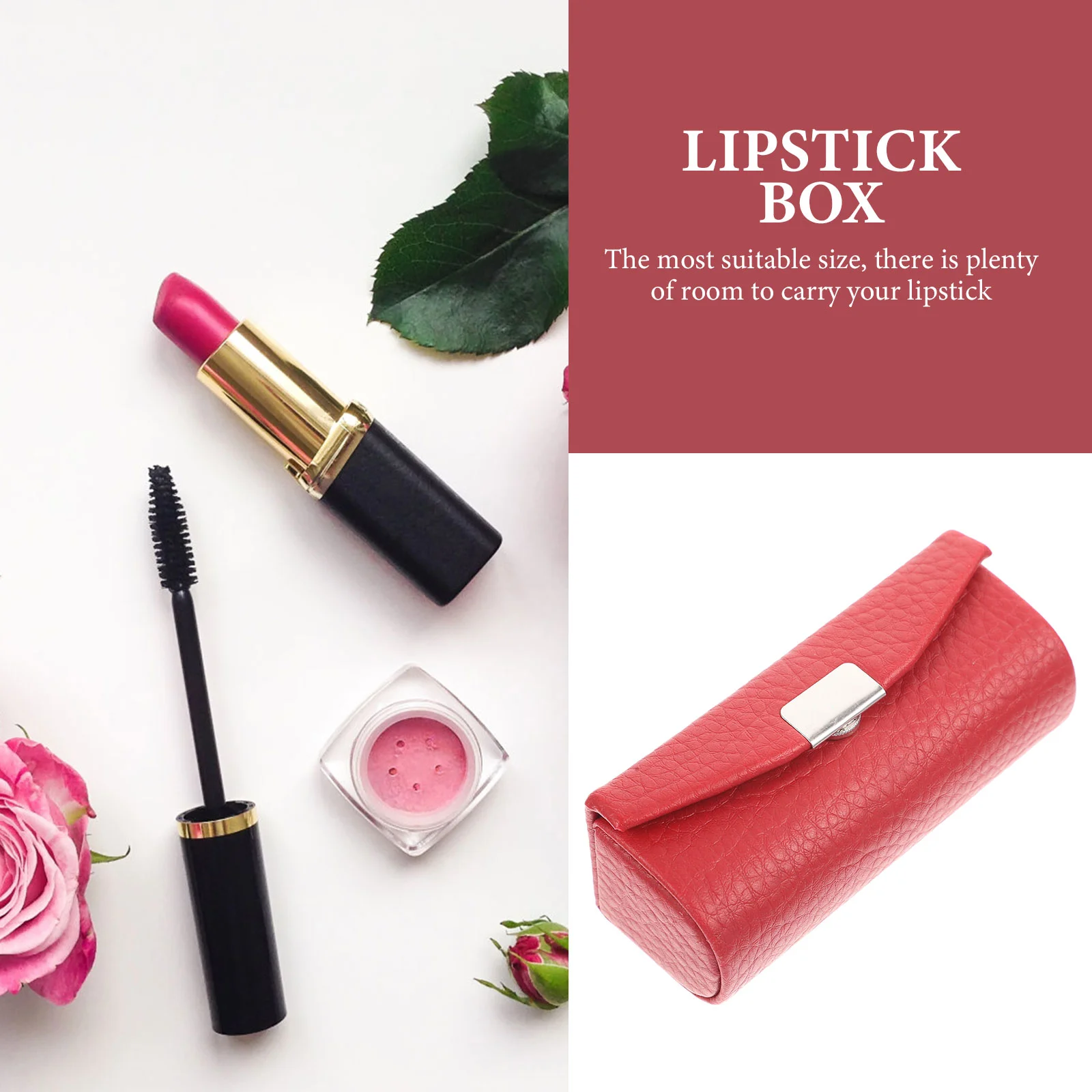 Containers Lipstick Box Makeup Bag for Travel Women Case Elegant Organizers Bags