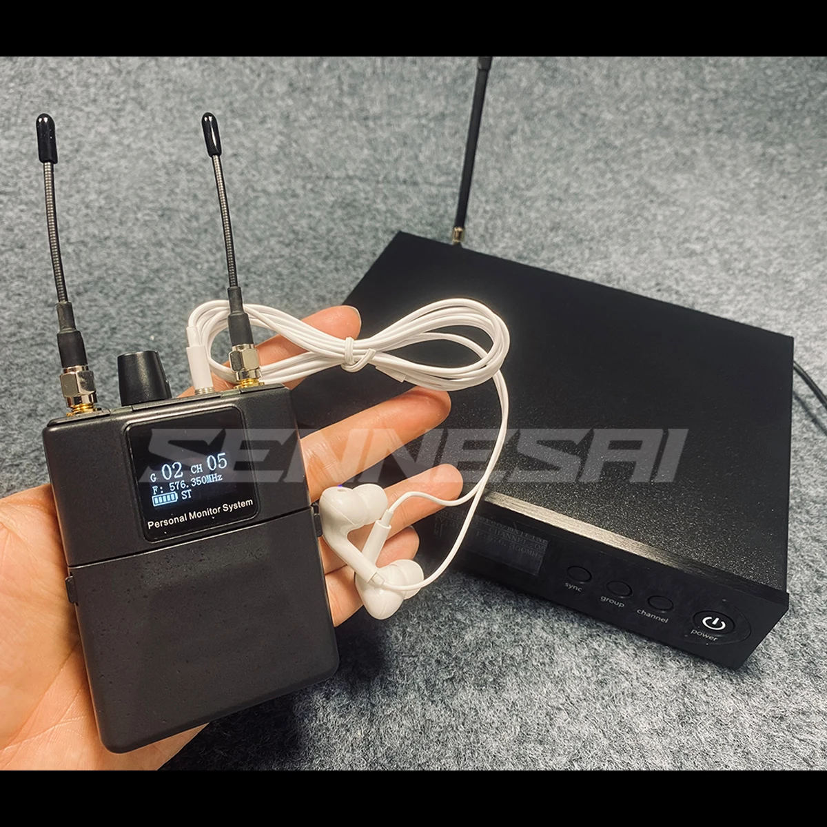 High Quality！PSM380 Stereo Wireless UHF In-Ear Audio Monitoring System，Available In Multiple Bands For Stage,Concert And Speech