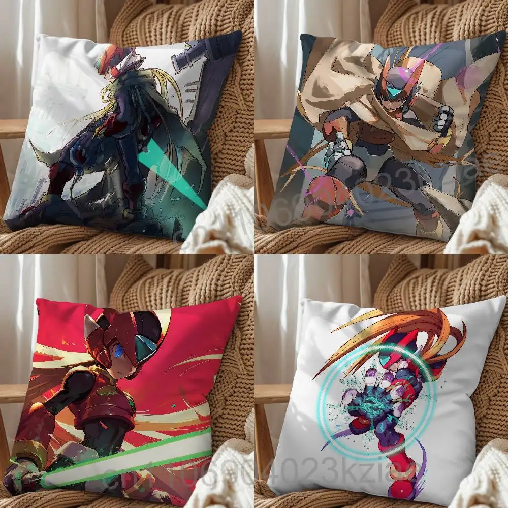 Z Sword red Mega Man Zero room decor para regalar pillow cover living room sofa cushion cover bedroom room bed pillow cover