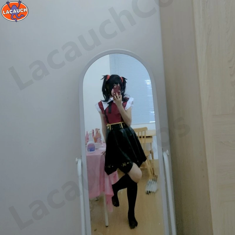 Jeu NEEDY GIRL OVERDOSE Angelkaiwaii Raincandy Cosplay Costumes perruque robe JK uniforme Lolita robe pour femmes filles