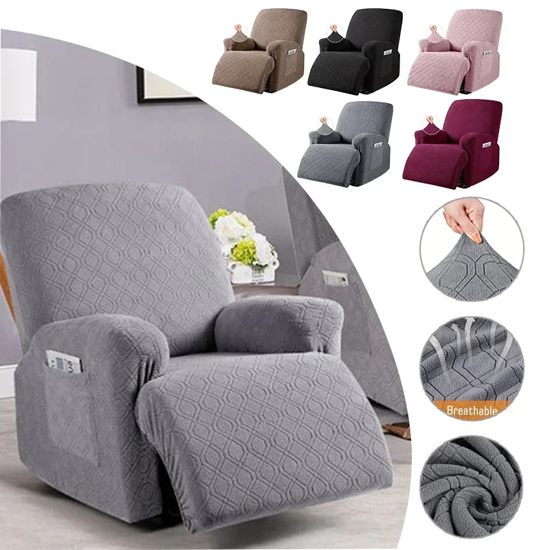 

Waterproof Recliner Sofa Cover For Living Room Relax Armchair Slipcover Stretch Elastic Jacquard Couch Chair Cover소파 커버