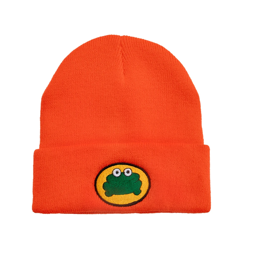 Anime Soul Knit Hat Four Leaf Clover Sony Parappa The Rapper Frog Knitted Beanie Hats Unisex Halloween Assessories Props