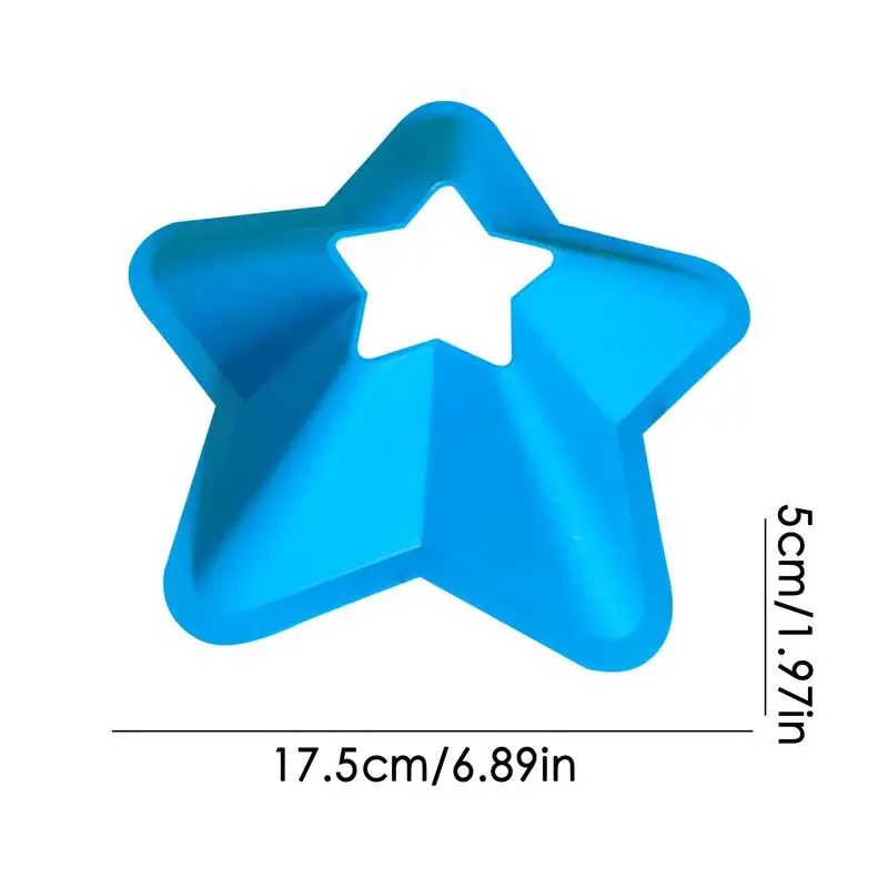 Football Training Markers Football Cones Markers Five-Pointed Star Mark Disc Football Practice Equipment Field Cone Markers